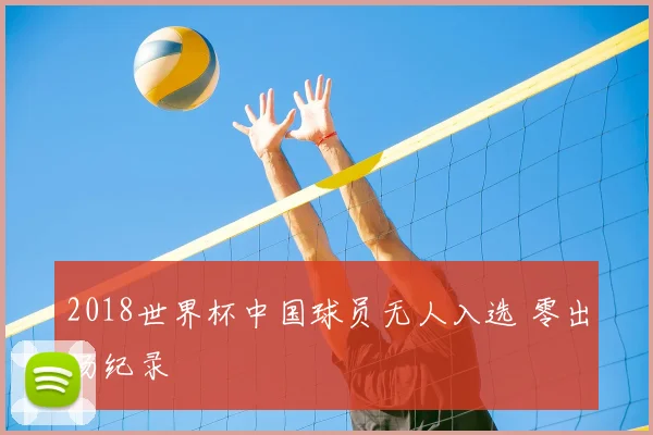 2018世界杯中国球员无人入选 零出场纪录