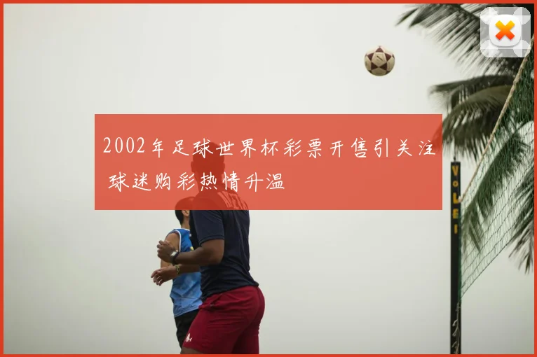2002年足球世界杯彩票开售引关注 球迷购彩热情升温